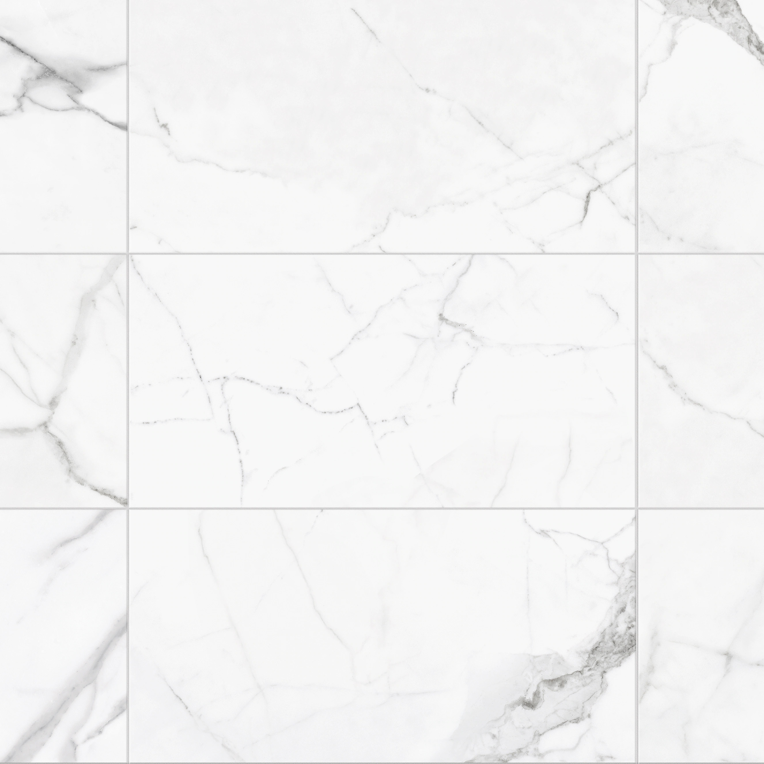 Satori Statuario 12-in x 24-in Matte Porcelain Marble look Large format Floor and Wall Tile 1.93-... | Lowe's