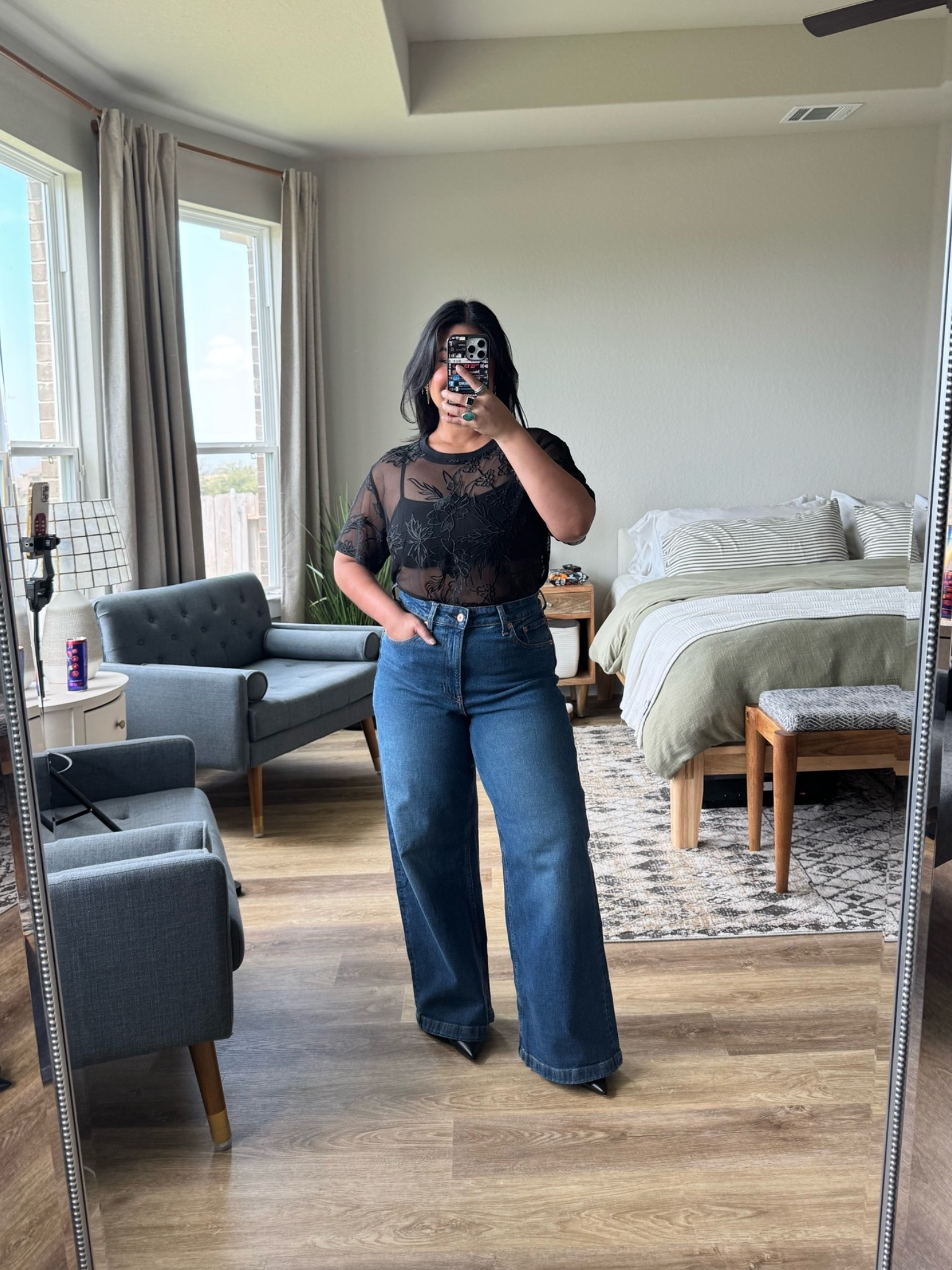 L in the top, 31 short in the jeans

#LTKPetite #LTKMidsize #LTKOver40