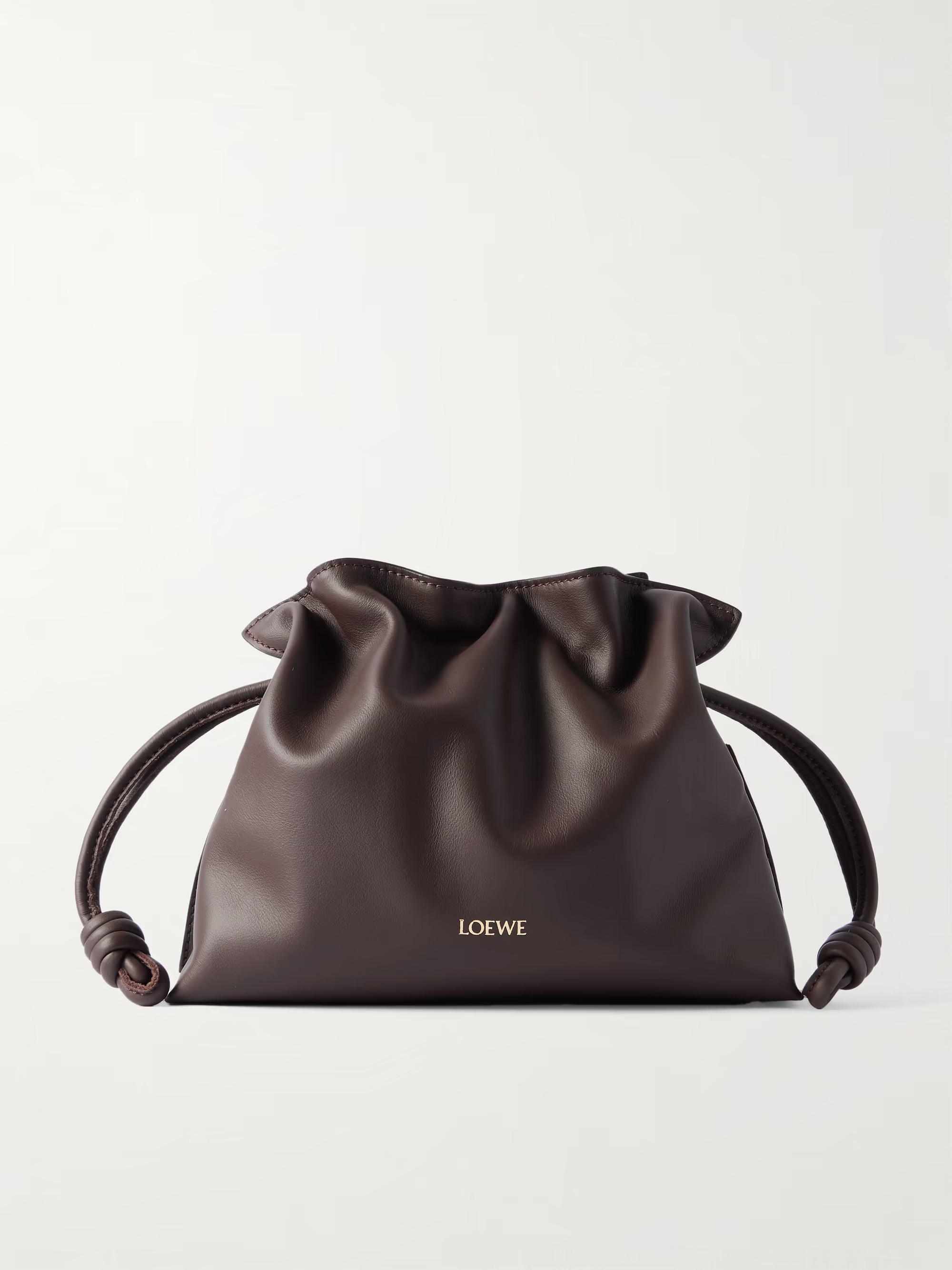 Flamenco mini leather clutch | NET-A-PORTER (US)