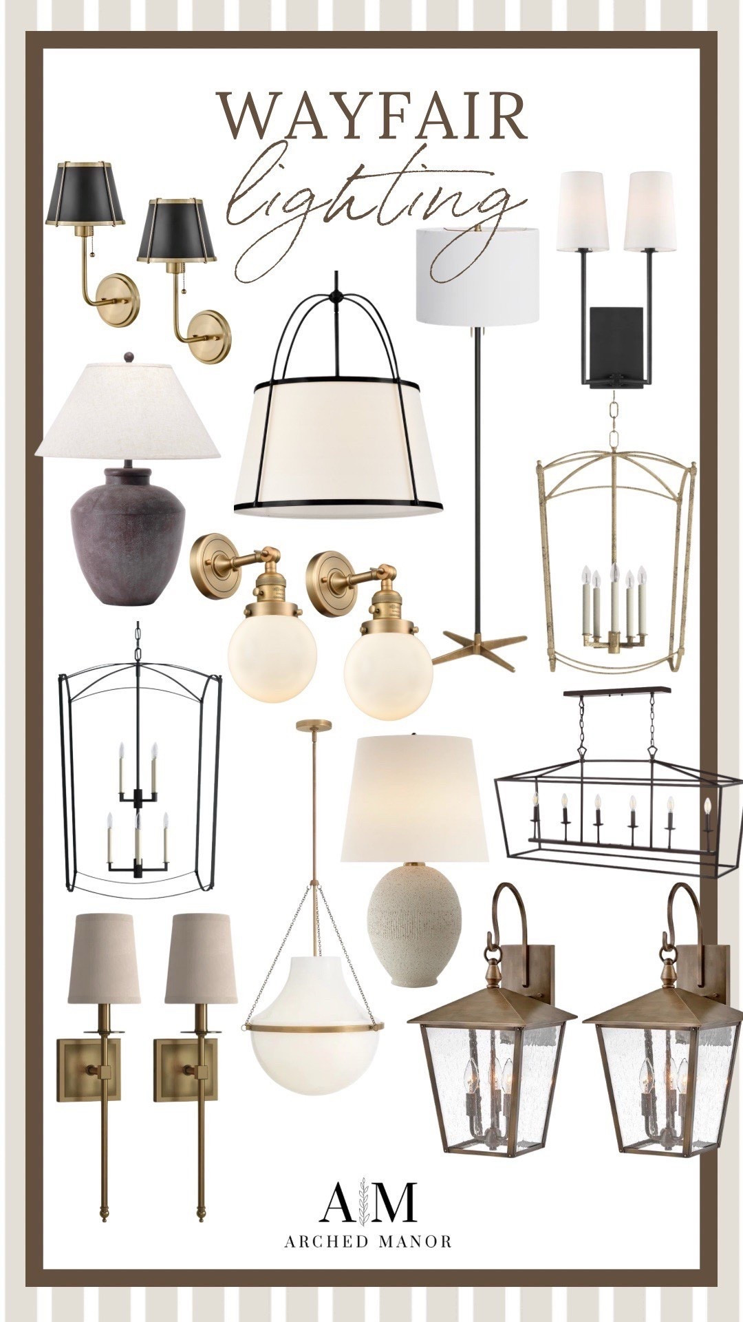The best lighting finds on wayfair- whether you need a chandelier, sconce, flushmount, table lamp, outdoor lighting, or floor lamp, wayfair has you covered! #archedmanor #modernhome #neutralhome #homedecor #casualstyle #neutralstyle #lighting #lightfixture 



#LTKSeasonal #LTKHome