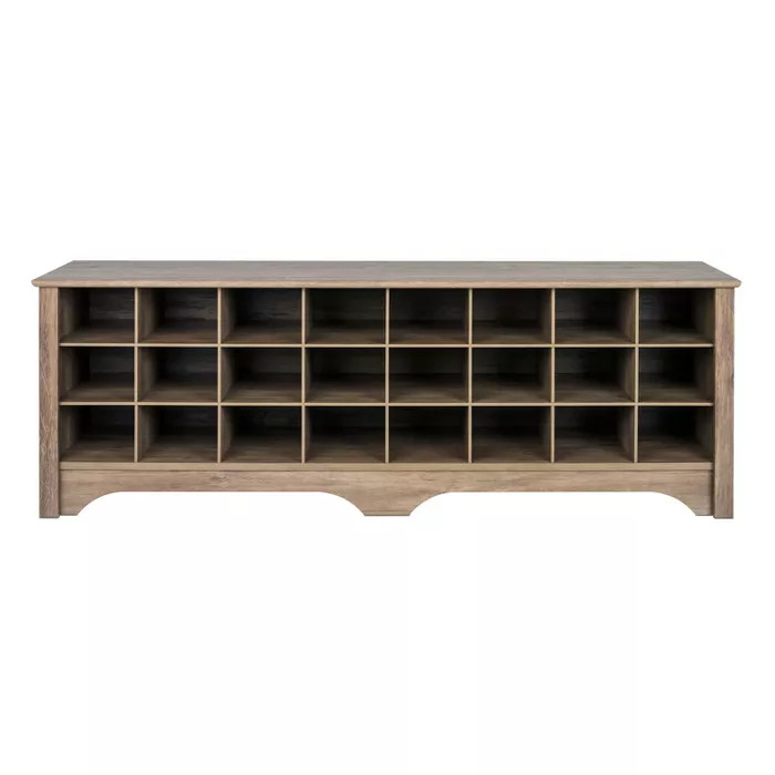 60" Shoe Cubby Bench - Prepac | Target