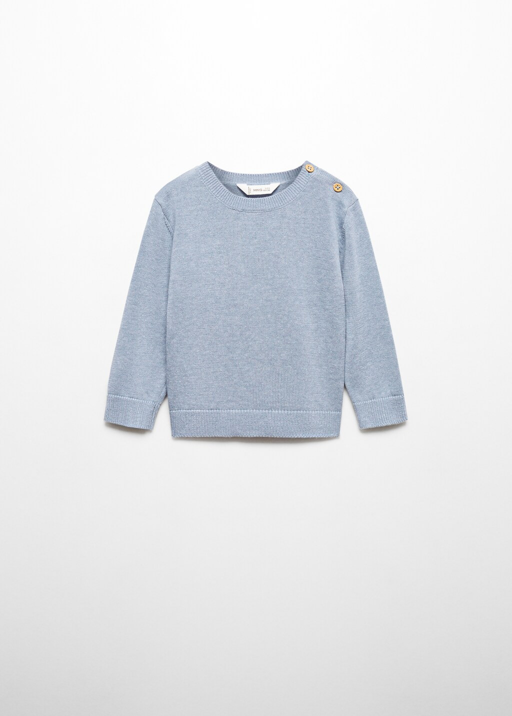 Knit cotton sweater | MANGO (US)