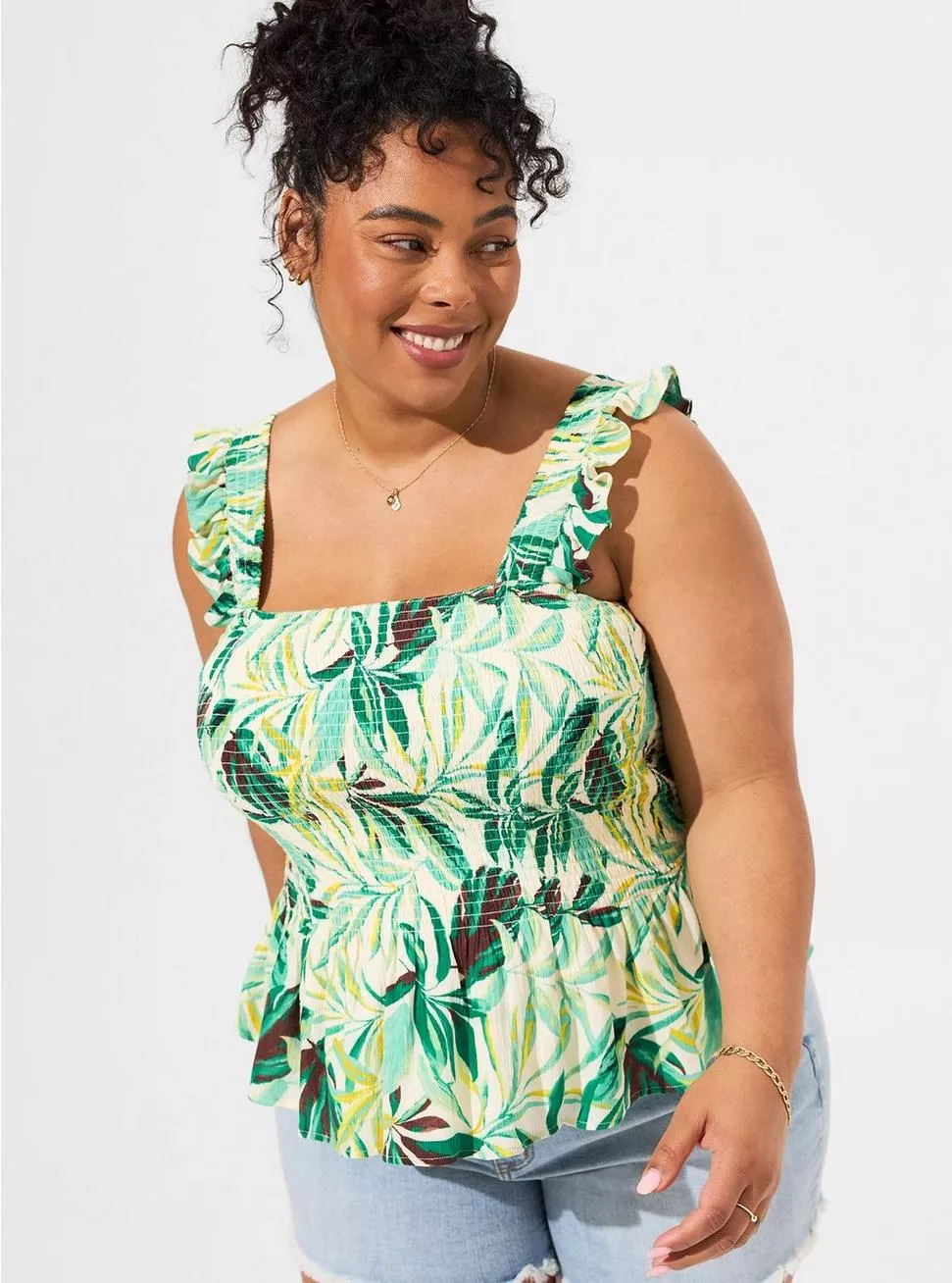 Sophie Chiffon Swing Cami  Plus size tank tops, Top outfits, Plus size
