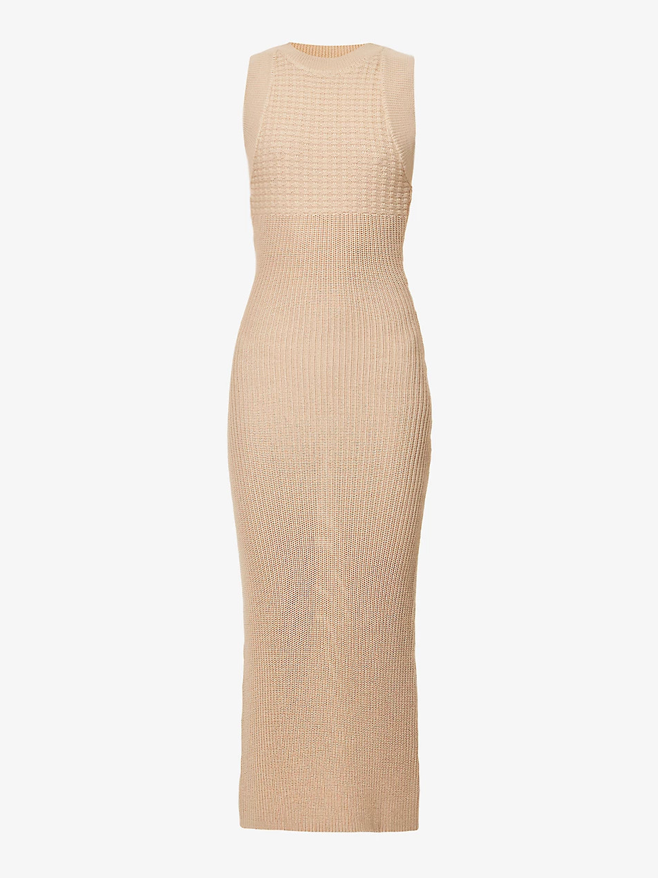 Exclusive Sutton sleeveless knitted maxi dress | Selfridges