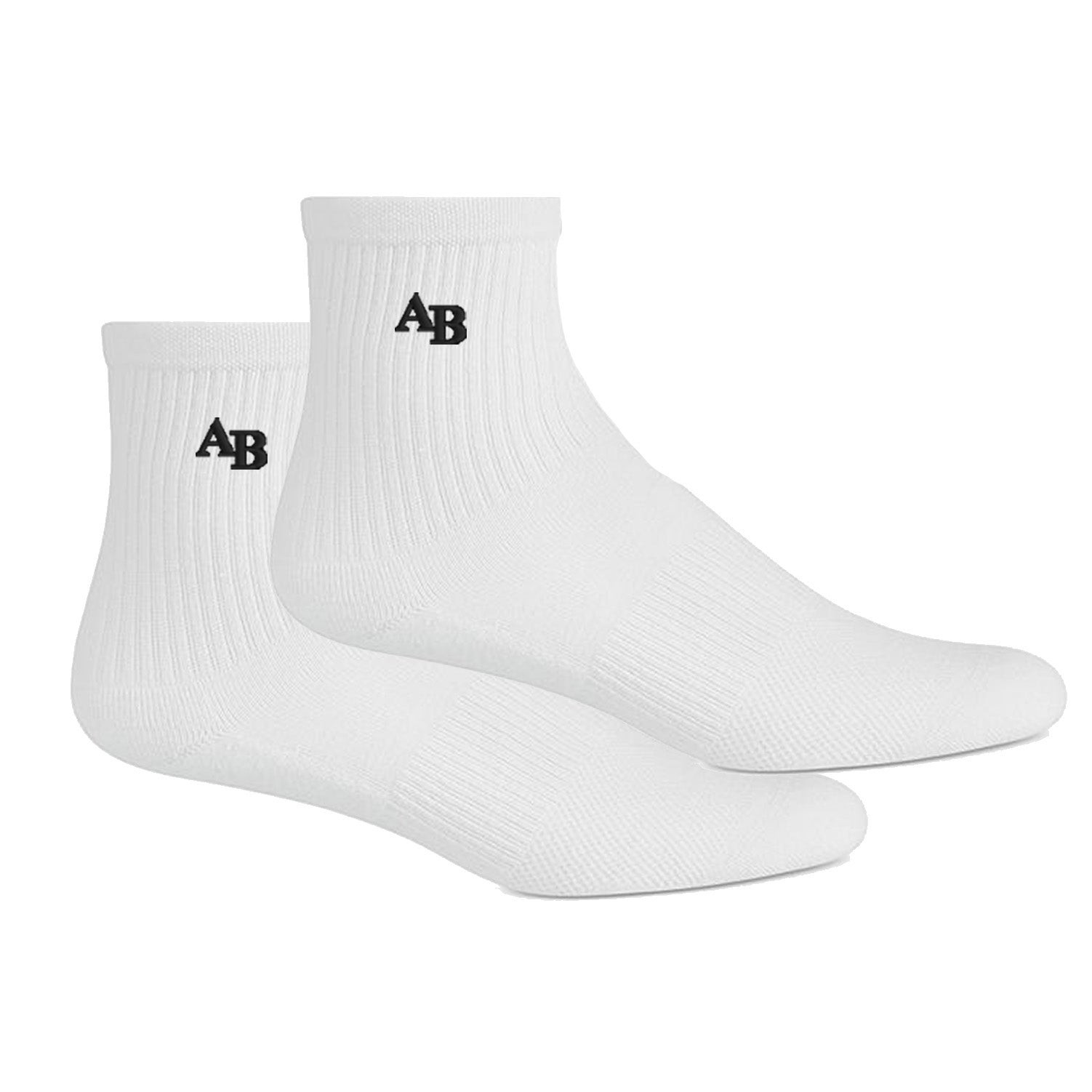 Initialed Crew Socks | United Monograms
