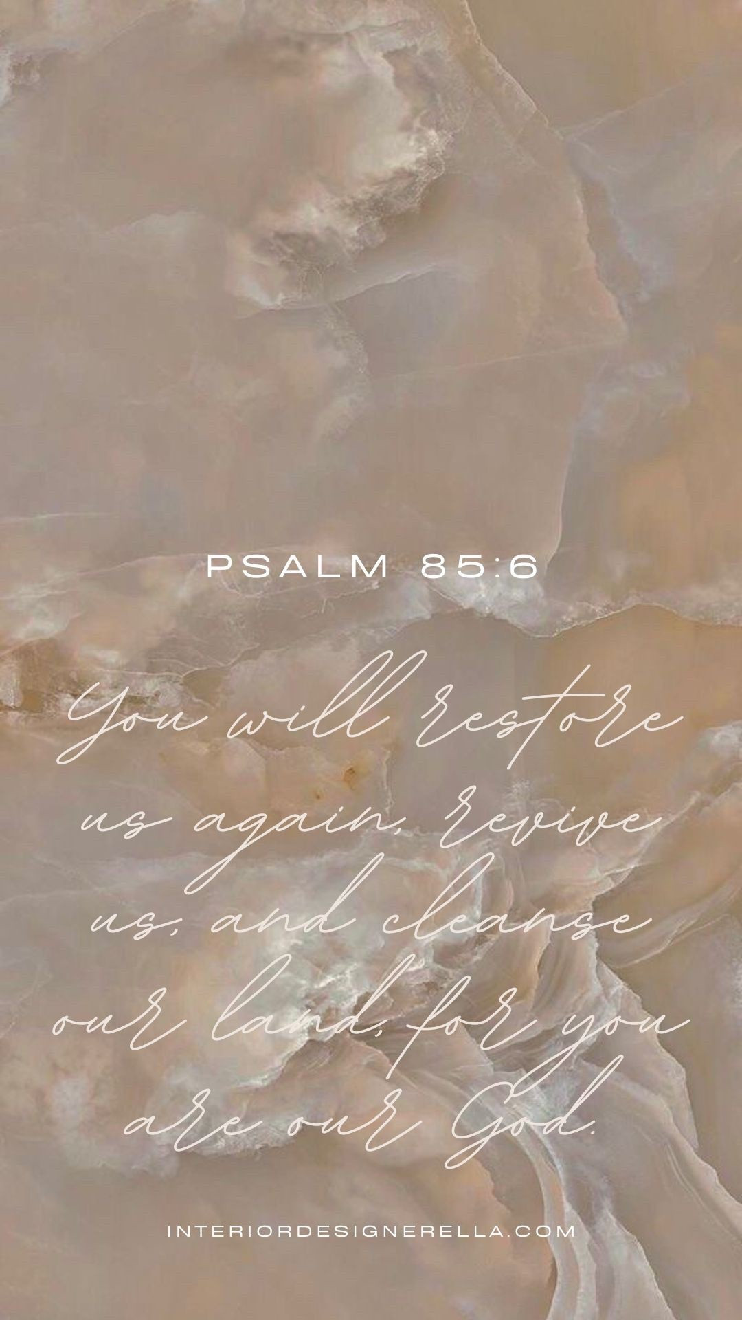 Bible verse of the day! Psalm 85:6!