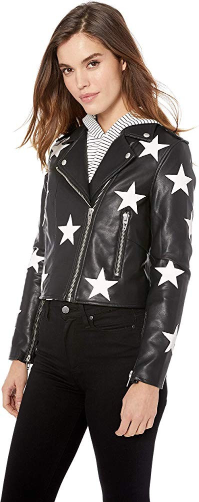 Women's Vegan Leather Moto Outerwear | Amazon (US)