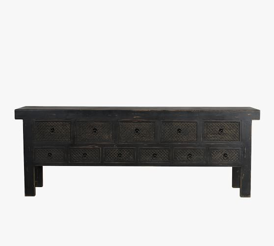 Chico Reclaimed Wood Console Table | Pottery Barn (US)