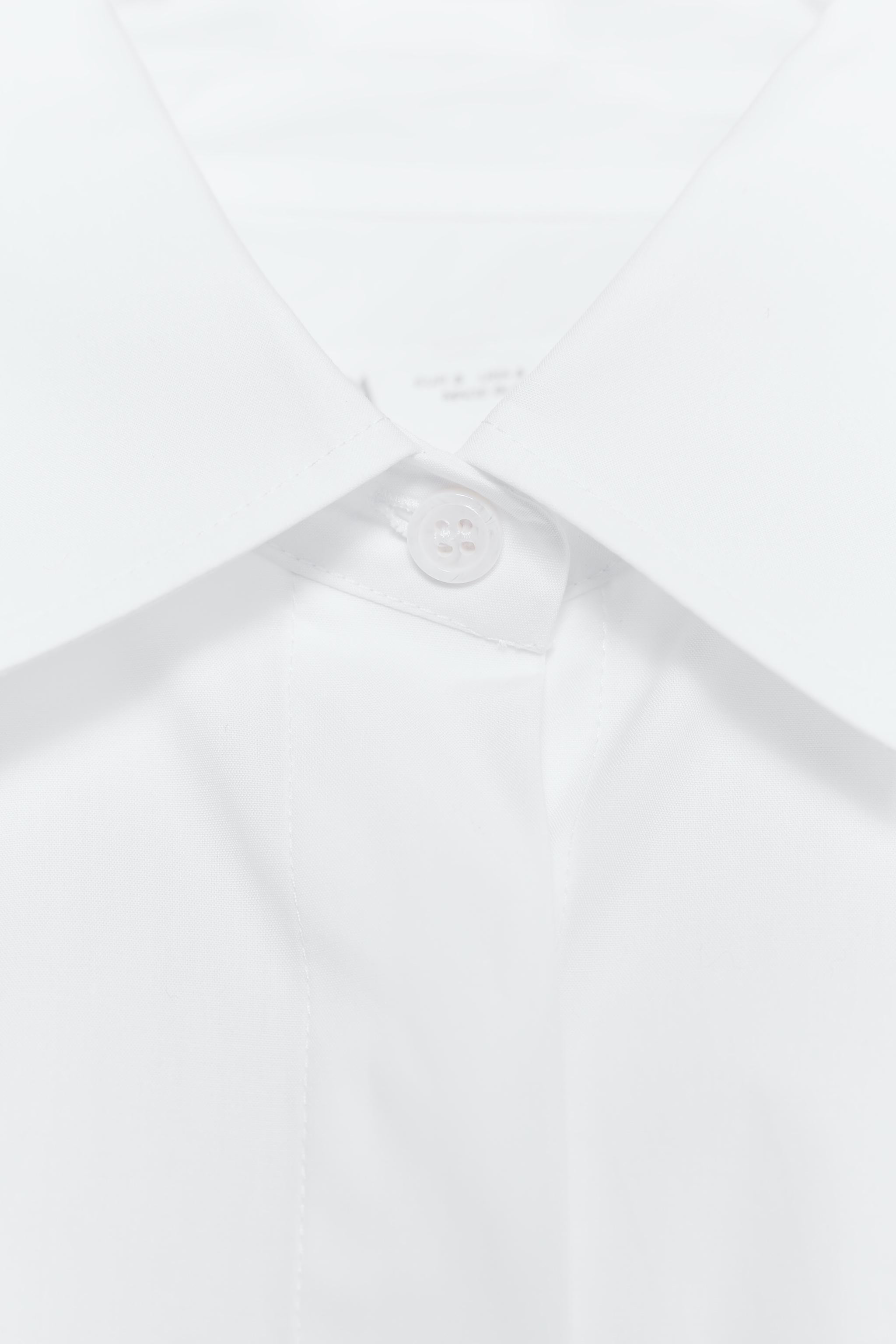 ZW COLLECTION POPLIN SHIRT | Zara US