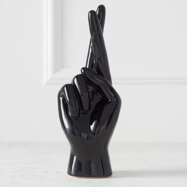 Fingers Crossed Hand | Z Gallerie