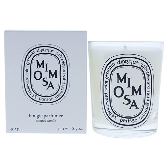 Diptyque Mimosa Candle-6.5 oz.,White,B0043TVXSC | Amazon (US)