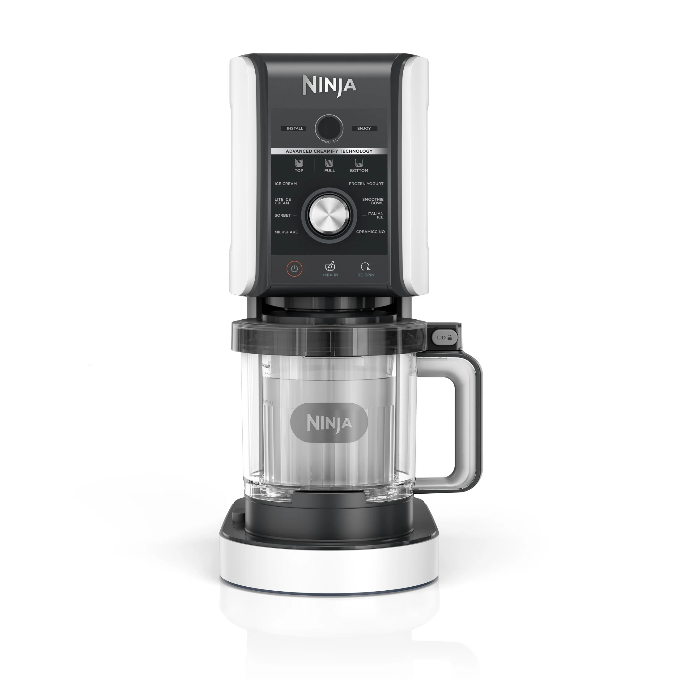Ninja CREAMi MAX 24 Oz, 9-in-1 Ice Cream & Frozen Treat Maker- Black/White | Walmart (US)