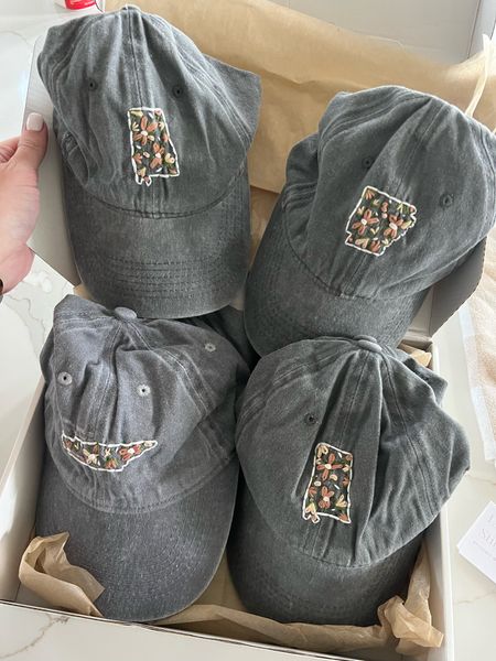 The cutest custom embroidered state pride hats baseball caps floral stitched design Etsy find gifts for her 

#LTKunder50 #LTKstyletip #LTKFind