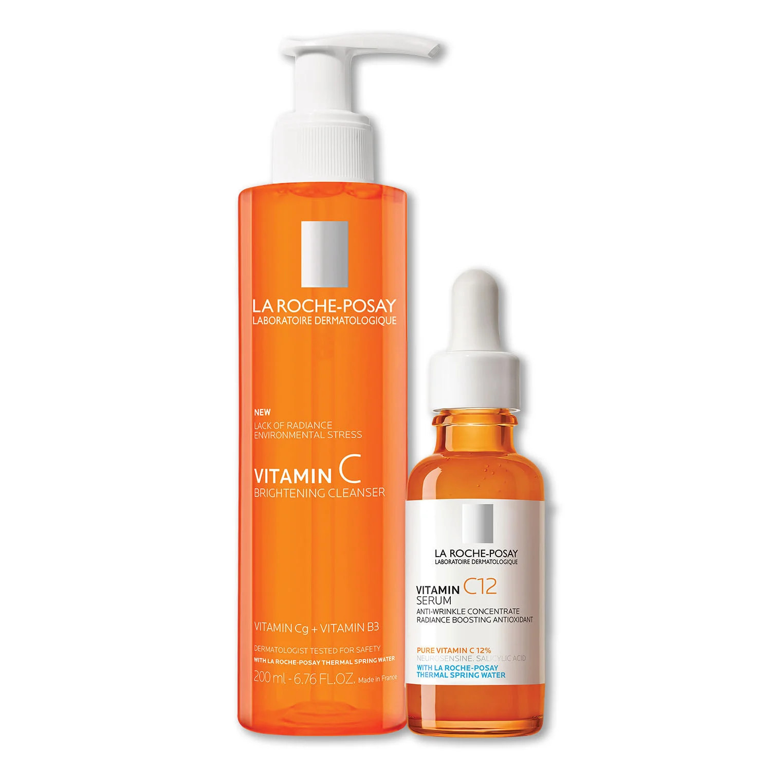 Vitamin C Cleanser and Vitamin C12 Serum Set | La Roche-Posay | La Roche-Posay (US)