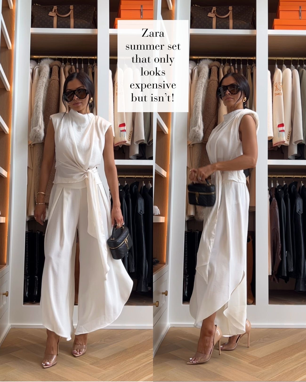 Zara new arrivals 
Zara summer set perfect for date nights 
Chic outfits for women in their 40s
Zara top wearing an XS
Zara pants wearing an XS

#LTKOver40 #LTKmomlife #LTKootd