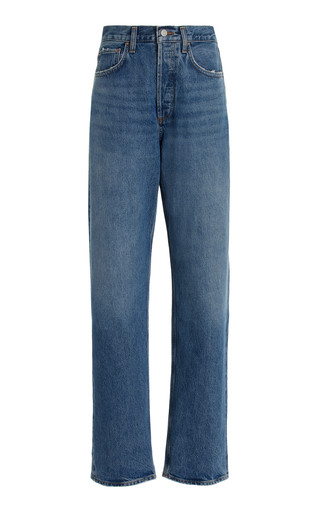 Kelly Rigid Low-Rise Straight-Leg Jeans | Moda Operandi (Global)