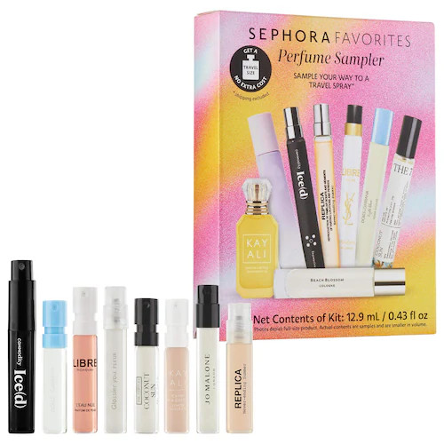 Summer Scents Travel Spray Perfume Sampler Set w/ Redeemable Voucher | Sephora (US)