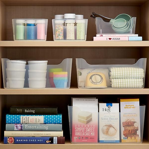 Clear Plastic Storage Bins with Handles Starter Kit | The Container Store