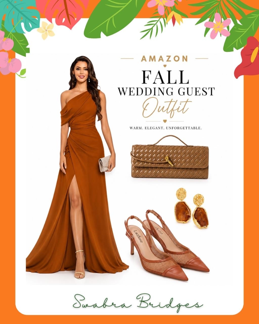Fall wedding guest outfit that will have you make a grand entrance at your event worth remembering.

Elegant, flowy and rich fall color. 

Shop the look!

#LTKWedding #LTKOver40 #LTKgrwm