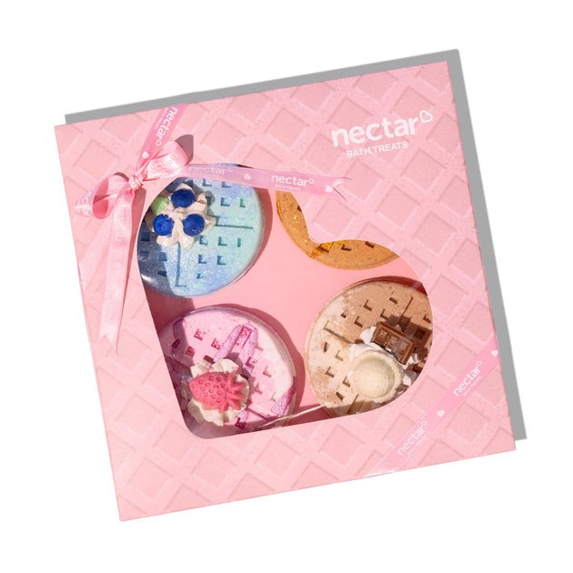 Waffle Crush Bath Bomb Bundle | Nectar Bath Treats
