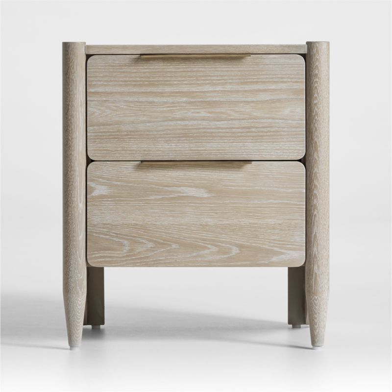 Casa Oak Nightstand + Reviews | Crate and Barrel | Crate & Barrel