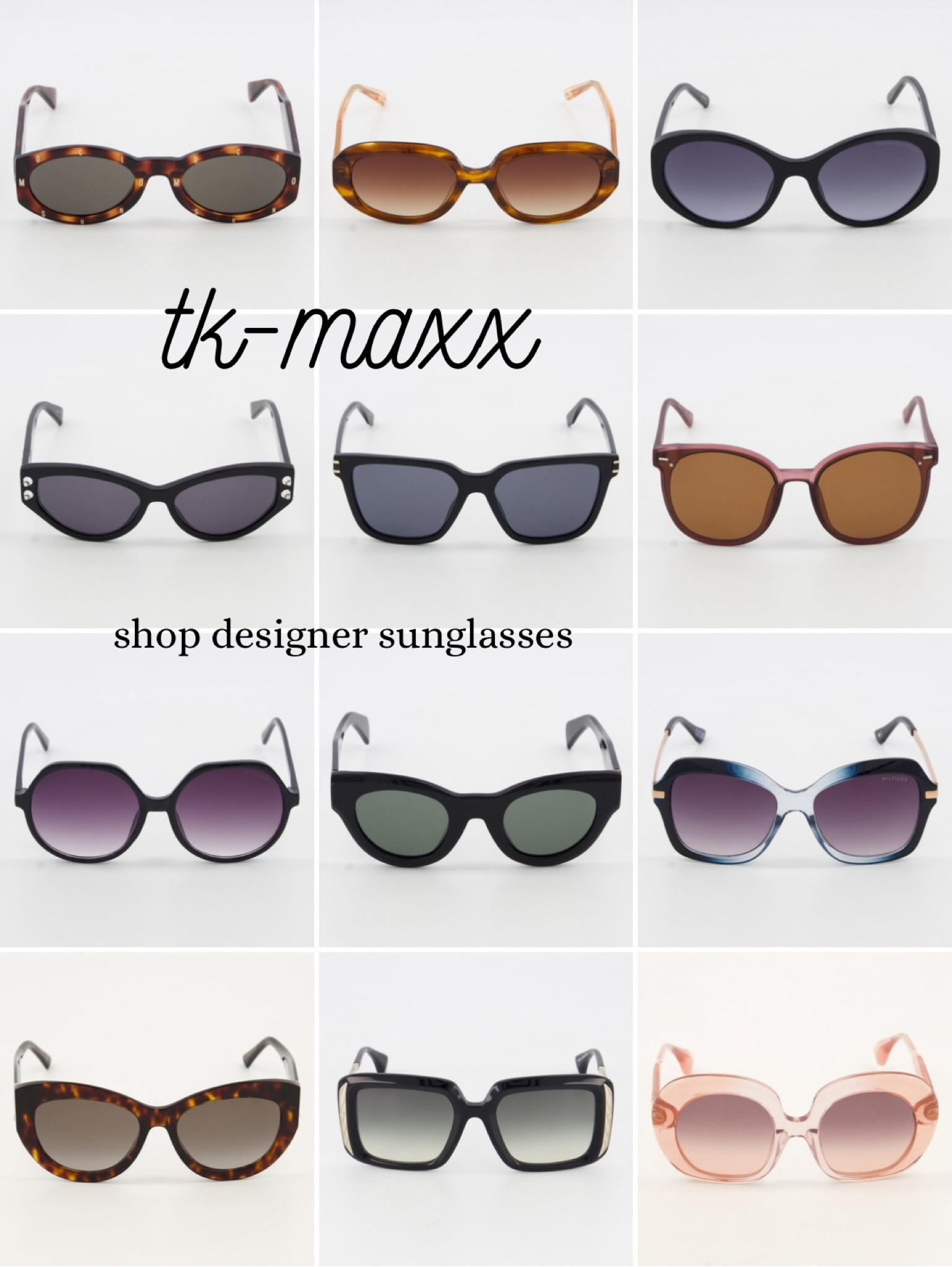 sharing some of my favourite designer sunglasses picks from the tk-maxx website!! — vivienne westwood, tommy hilifiger, marc jacobs and more 

perfect for summer and adding a sunny to your collection for less 🩷🩷🩷

#LTKtravel #LTKeurope #LTKsummer