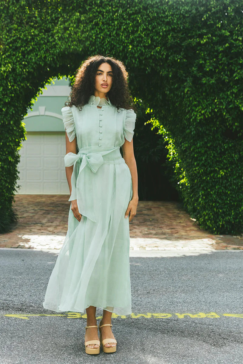 Fairfield | Mint Organza | SUE SARTOR