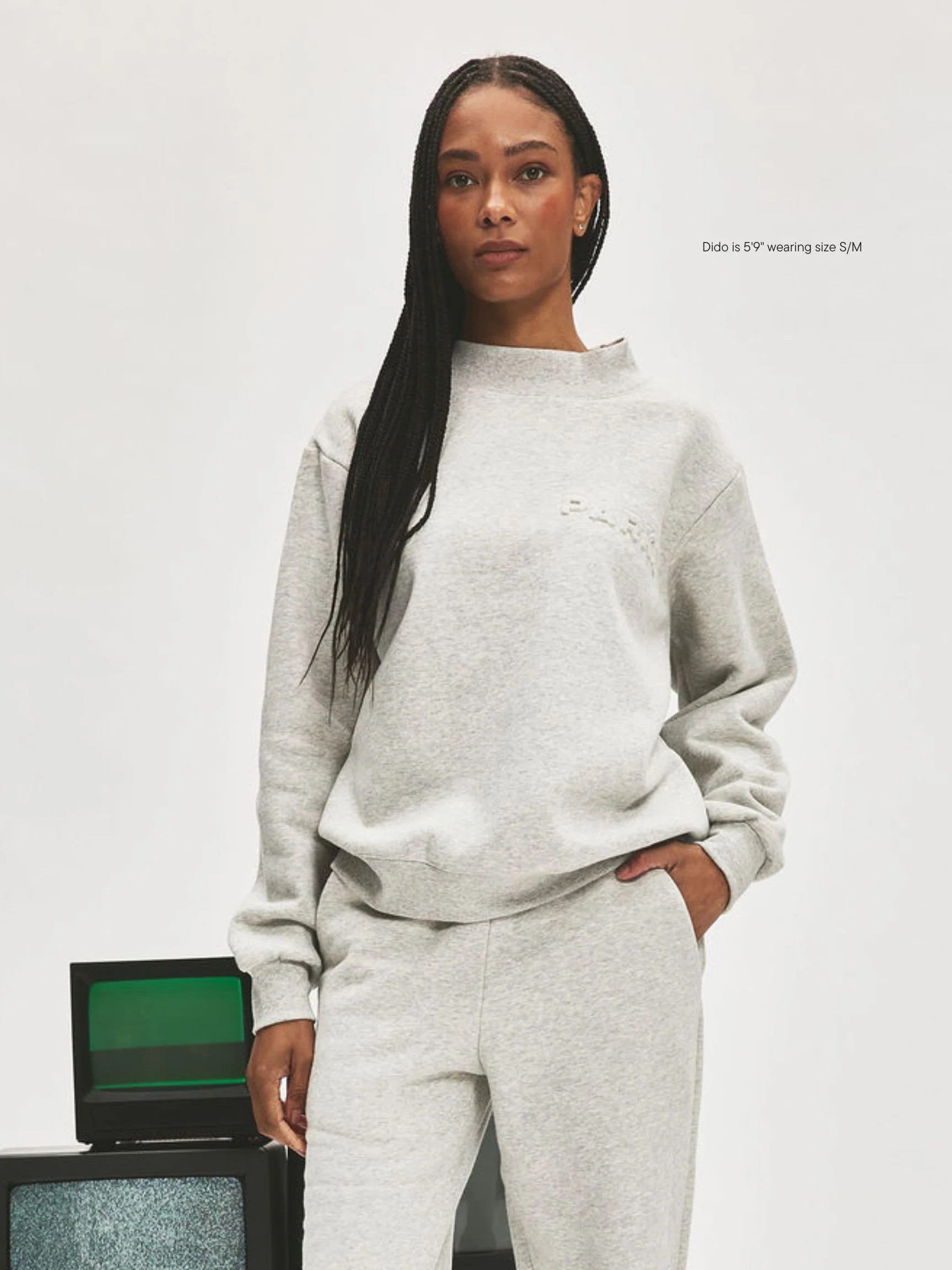 Embossed Mockneck | Parke