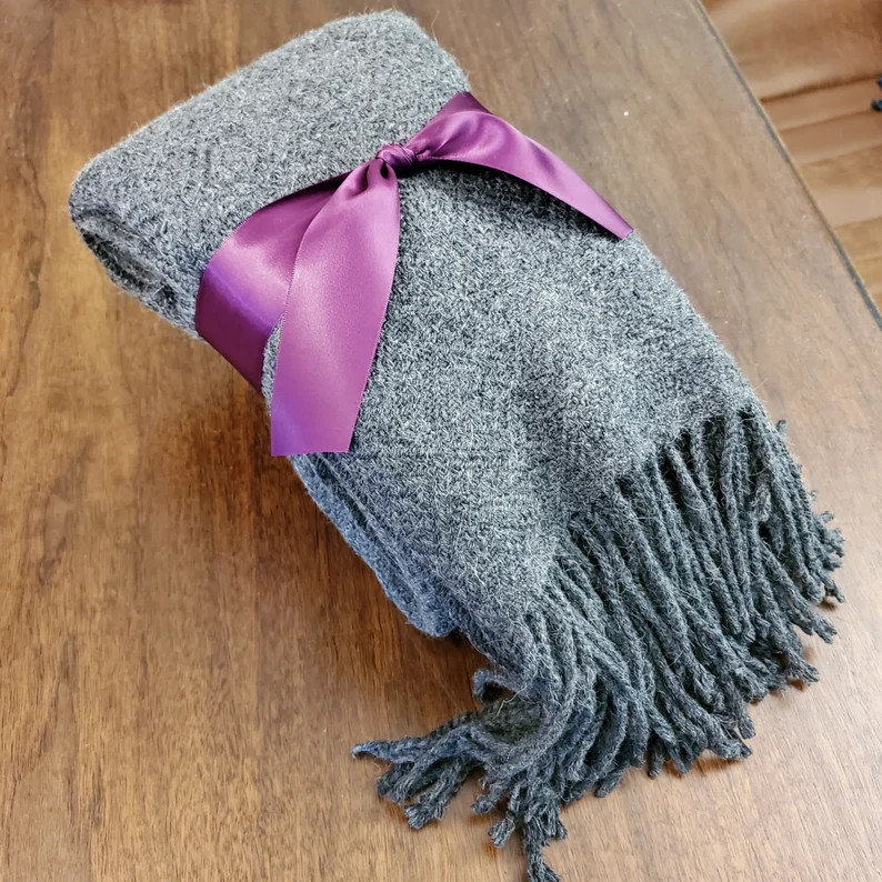 Handmade Alpaca Throw Blanket. Hand-loomed. 52 X - Etsy | Etsy (US)