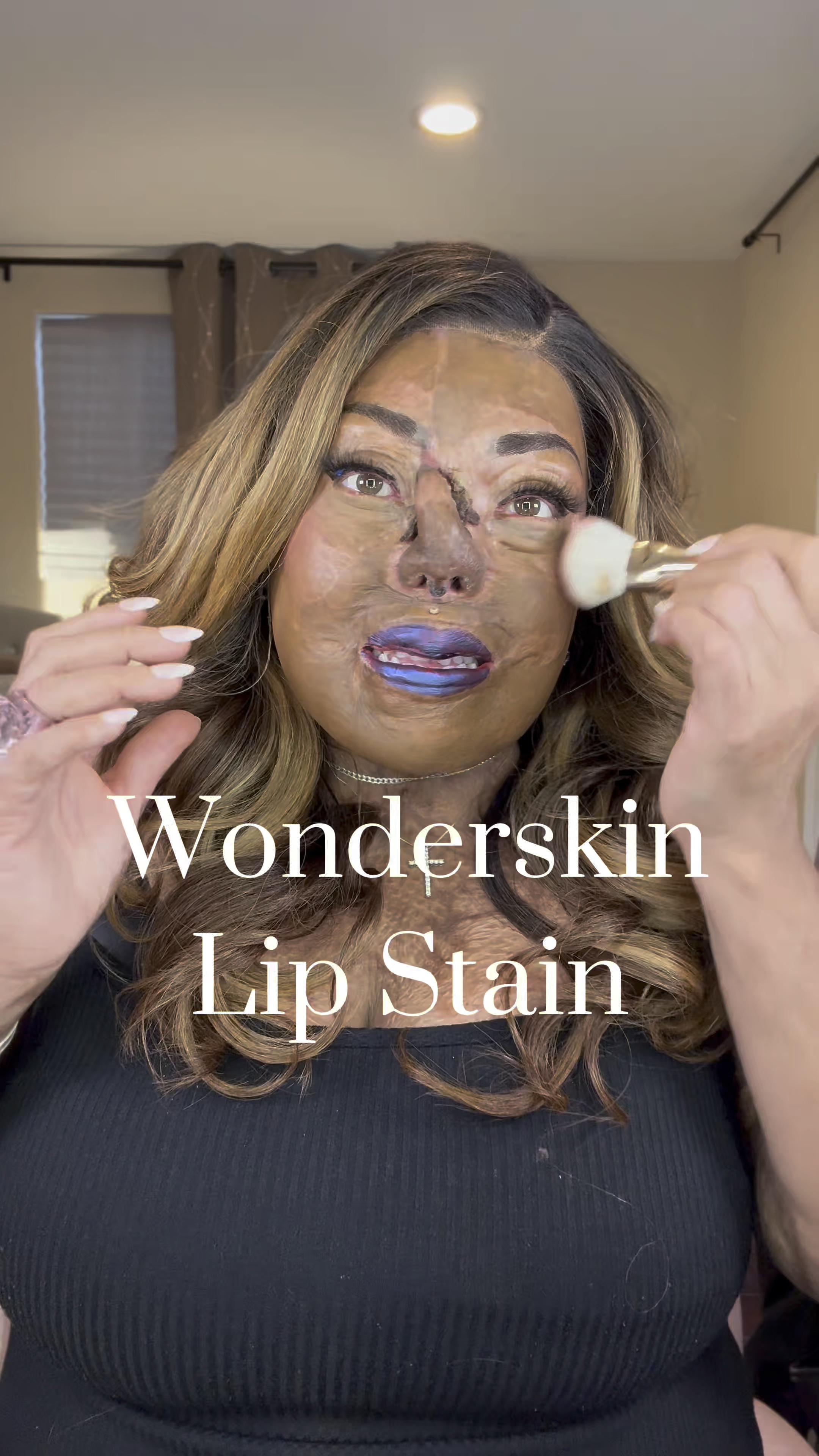 This is my first time using Wonderskin Wonder Blading Lip Mask in DIVINE and I love it! It stayed on day. I let it sit for 2 minutes and then wiped it away with a damp cloth.

The Wonderskin Wonder Blading Lip Rehab Therapy Oil conditions first, so this is less drying than Benetint. 

I finished with Wonder Blading Top Gloss in GLITTER (Red).

lipstick, lipgloss, lip oil, exfoliate lips, lip serum

#LTKBeauty #LTKWatchNow #LTKOver40
