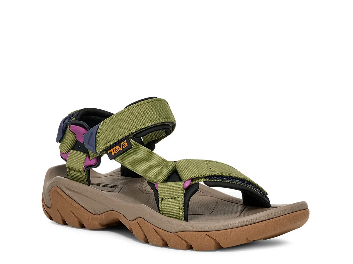 Teva Terra Fi 5 Universal Sandal | Women's | Dark Green | Size 9 | Sandals | Ankle Strap | DSW