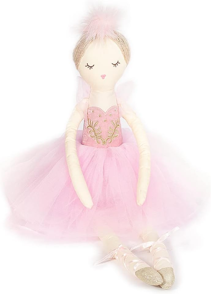 Mon Ami Swan Princess Ballerina Doll - 22", Soft Elegant Plush Doll for Little Girls, Use as Toy ... | Amazon (US)