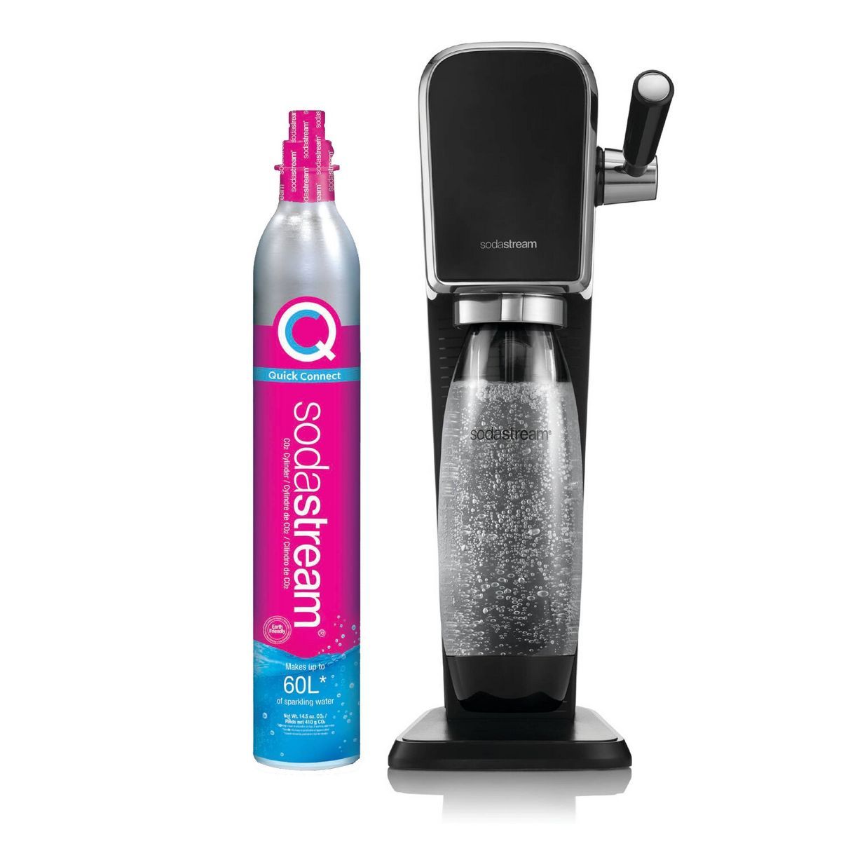SodaStream Art Sparkling Water Maker with CO2 and Carbonating Bottle | Target