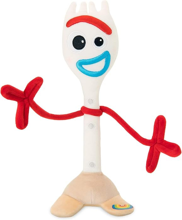Disney Store Official Toy Story Plush, Forky, Iconic Cuddly Toy Character with Embroidered Eyes a... | Amazon (US)