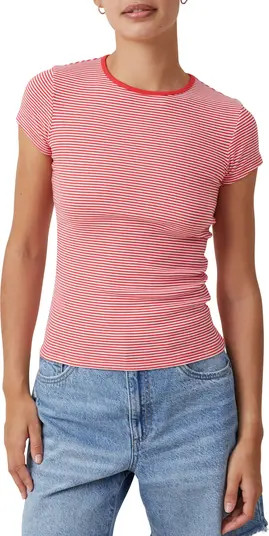The One Rib Crewneck T-Shirt | Nordstrom Rack