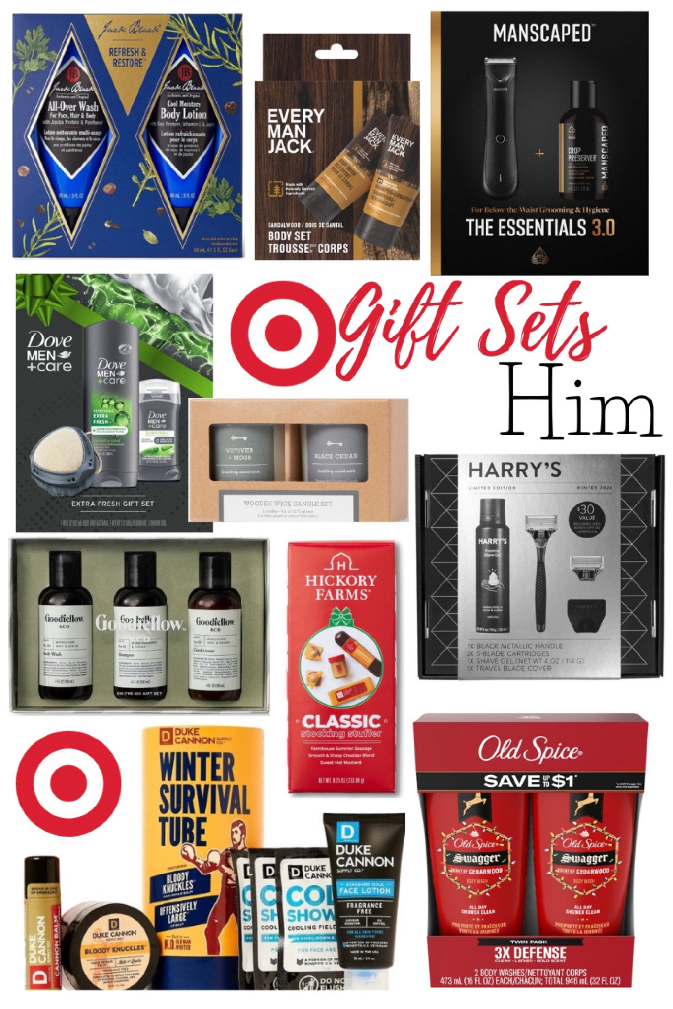 Target Gift Sets for Him #giftsforhim #target #LTKUnder25

#LTKGiftGuide #LTKHoliday #LTKmens