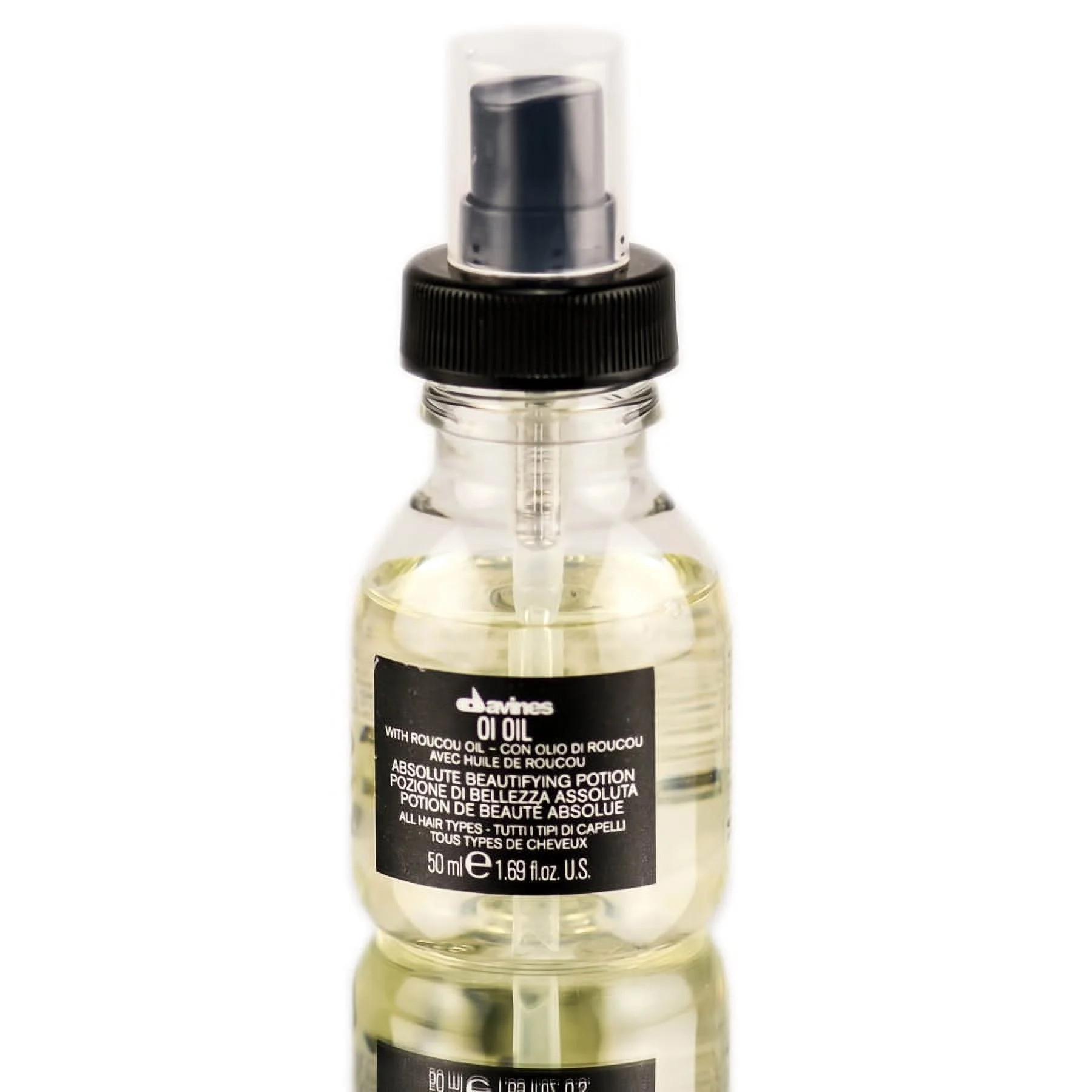 Davines Oi/Oil Absolute Beautifying Potion Hair Oil, 1.69 Oz | Walmart (US)