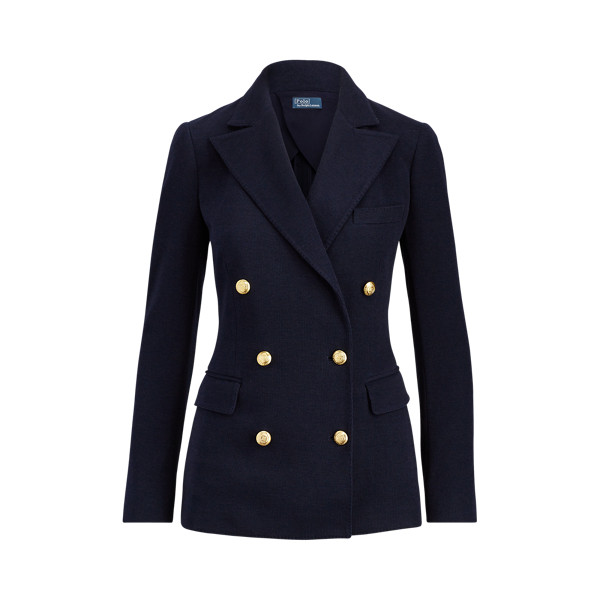 Knit Double-Breasted Blazer | Ralph Lauren (UK)