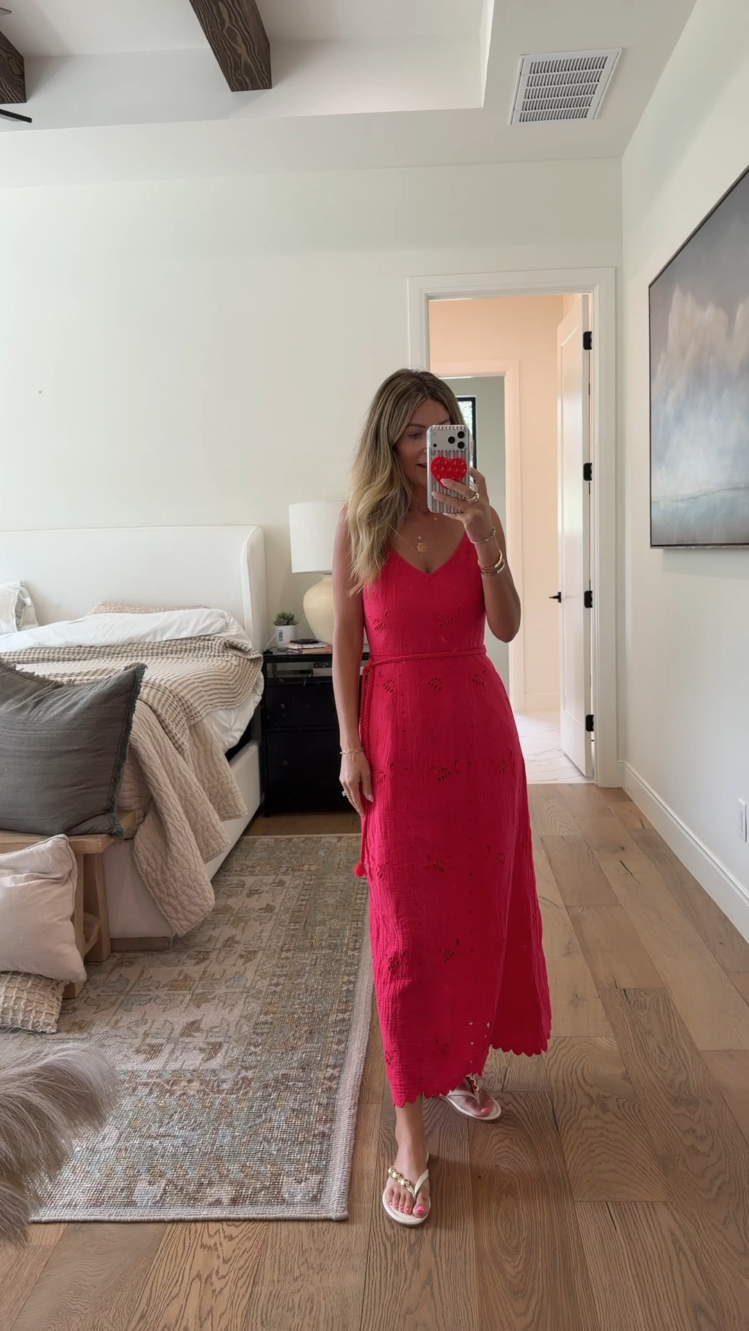 Happy Fourth of July! Wearing this easy long red gauzy lightweight, maxi dress! Also linking the best strapless bra for stuff like this!

#LTKSaleAlert #LTKOver40 #LTKdayinmylife