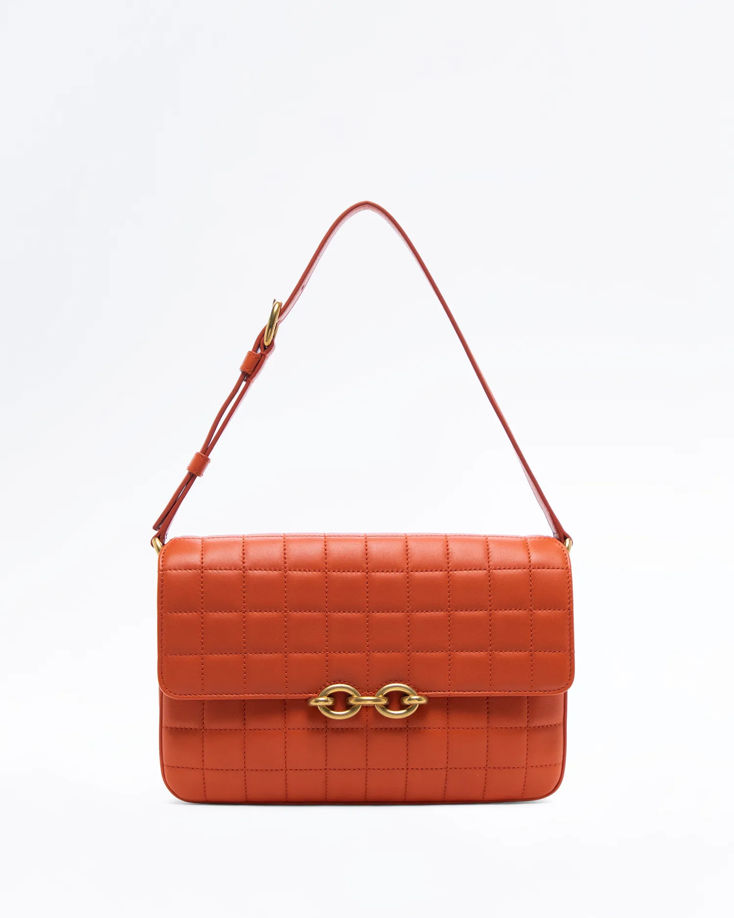 Lambskin Le Maillon Satchel Bag | Vivrelle