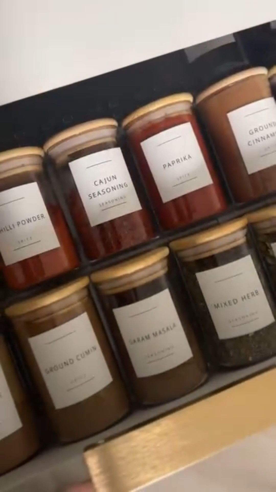 Spicing up my feed… and my kitchen! 😜✨

I love a good spice jar setup—and these bamboo jars from Amazon are the perfect upgrade! They fit perfectly in my drawer under the hob, keeping everything organised and within easy reach. 🤍 The minimalist labels are just the cherry on top!

Spice labels can also be personalised from @ayaatoflove 

Would you go for a spice drawer or a spice rack? Let me know! 👇
.
.
.
.
.
#KitchenOrganisation #SpiceJarAesthetic #MinimalistHome #KitchenEssentials #HomeInspo #AmazonFinds #BambooStorage #NeutralInteriors #SoftLiving #KitchenGoals #Pantry #SpiceDrawer #PantryOrganisation #CurryRecipe #HomeCooking #SpiceJars #GlassJars #AmazonHomeFinds #AmazonDeals #TemuFinds

#LTKxAmazon #LTKuk #LTKhome