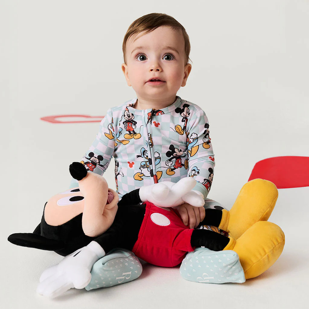Best Friends Blue Baby Convertible Sleeper | Disney Mickey & Donald | Posh Peanut