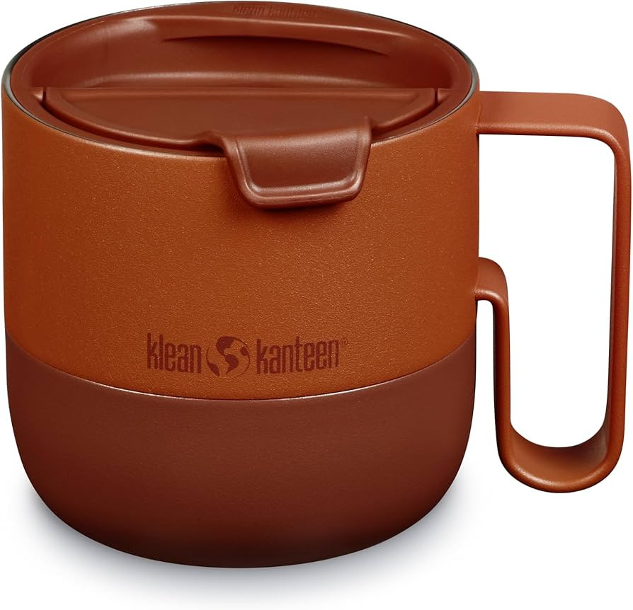 Klean Kanteen Rise 14oz Mug - Stainless Steel with Flip Lid - Autumn Glaze | Amazon (US)