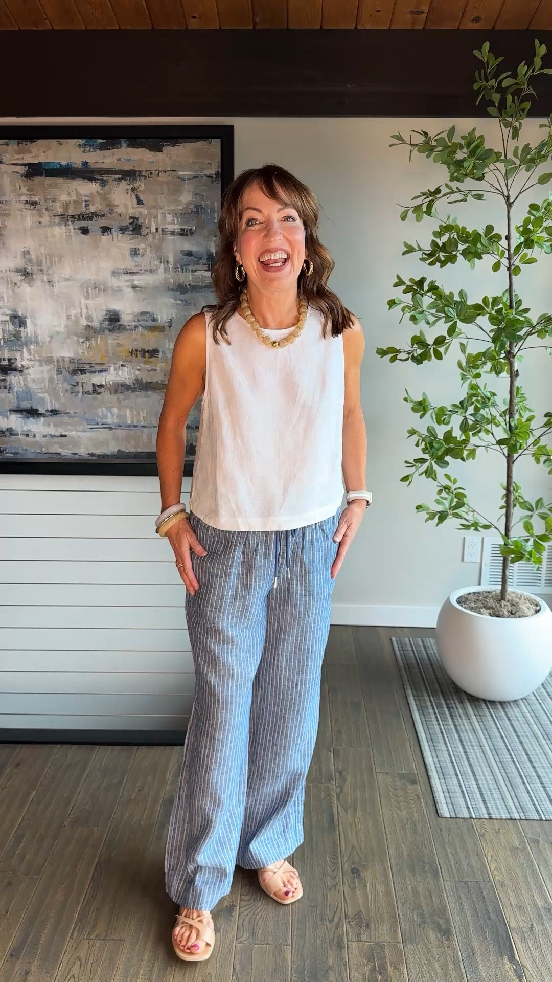 Fresh for summer! New at @Quince  —summer capsule favorites plus new colors & hot trends!

We love Quince for affordability, top notch quality, and easy shipping, but we keep coming back because we LOVE their style!

Top picks: 100% European linen short & shells that make the cutest sets, must-have linen pants, bestselling striped sweater in a new colorway, and a cool girl East West suede bag! 

We’re both 5’6” and wear small in everything.
#quincepartner

#LTKOver40 #LTKootd #LTKTravel

#LTKgrwm #LTKWorkwear #LTKSeasonal