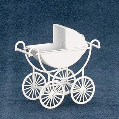 Dollhouse Miniature Metal Baby Carriage | Amazon (CA)