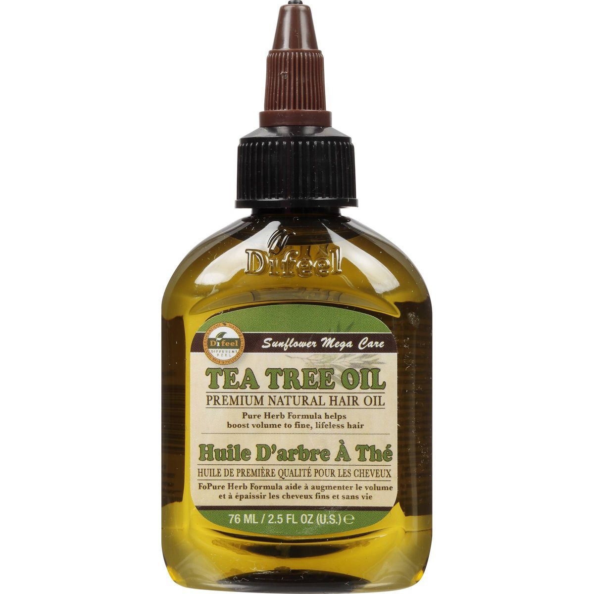 Difeel Premium Natural Hair Tea Tree Oil 2.5 fl oz | Target