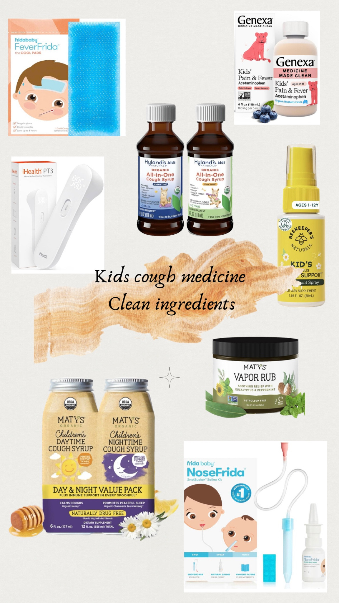 Get ready for flu season, but less use clean ingredients. Having a sick child is no fun, better to have everything in your medicine box ready.

#LTKHoliday 

#LTKFindsUnder50 #LTKKids