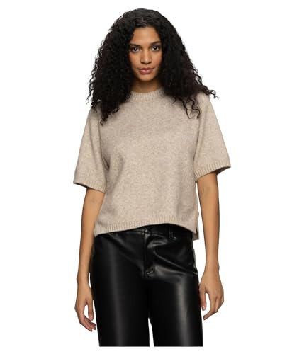 Sanctuary Women's Perfect Sweater Tee Heather Pearl Large | Amazon (US)