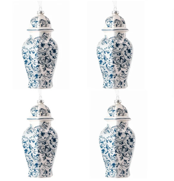 Floral Hexagon Ginger Jar Gift Topper | The Enchanted Home