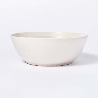 169oz Stoneware Serving Bowl Cream - Threshold™ designed with Studio McGee: Large Round Microwave & Dishwasher Safe | Target